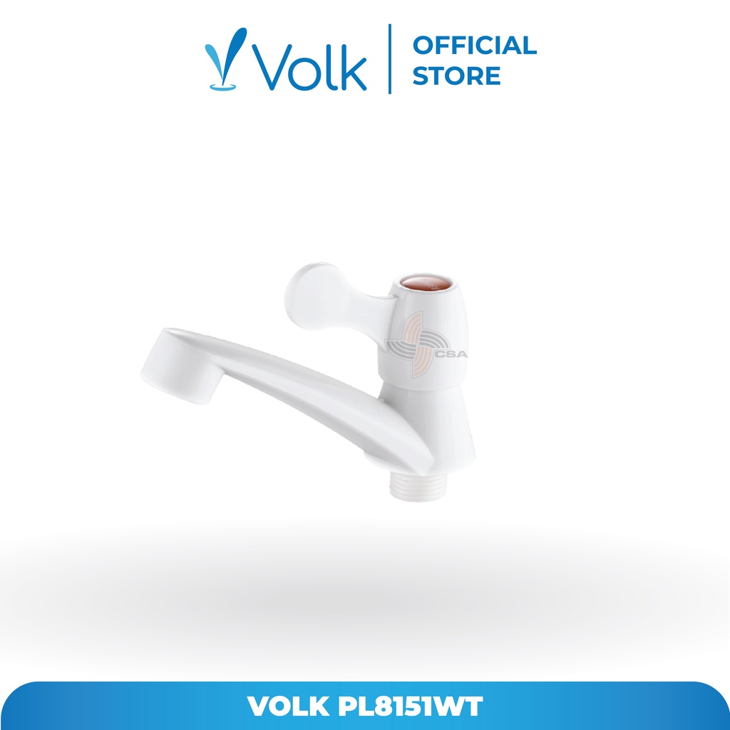 VOLK PL8151C KRAN WASTAFEL PLASTIK CH